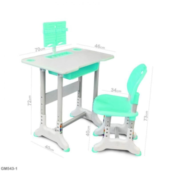 Adjustable Kid Study Table Green | 543 1 g