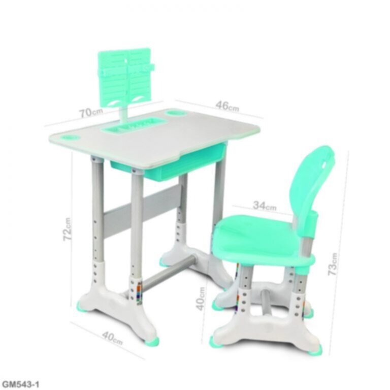 Adjustable Kid Study Table Green | 543 1 g