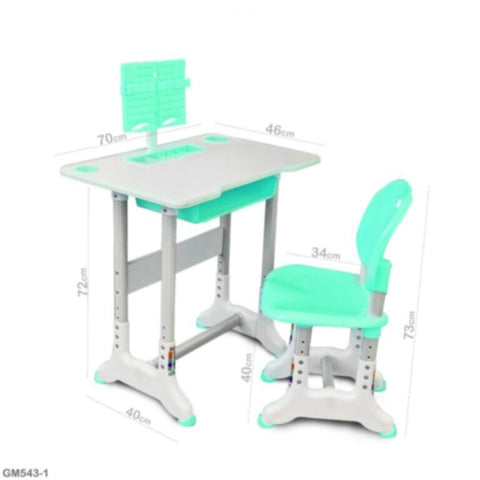 Adjustable Kid Study Table Green | 543 1 g