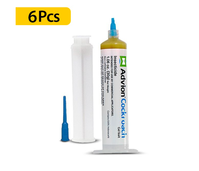 Bundle Of 6 Pcs Set Advion Cockroach Killer Gel Bait | JPO2396