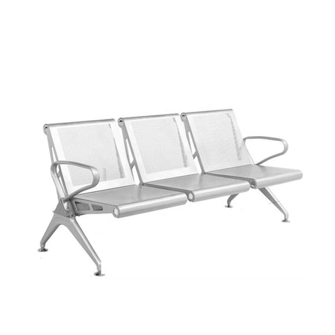 Silver Color Waiting Room Bench | 548 9