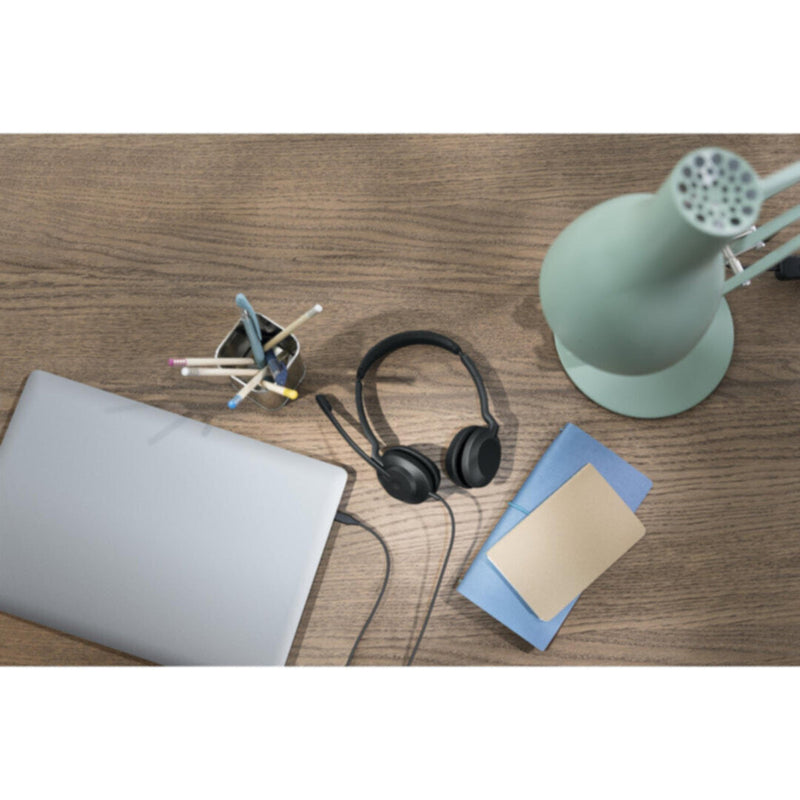 JABRA | Connect 4H Stereo USB-C On-Ear Wired Headphones Black