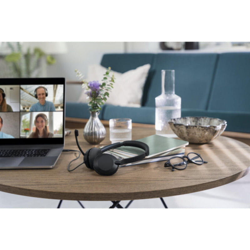 JABRA | Connect 4H Stereo USB-C On-Ear Wired Headphones Black