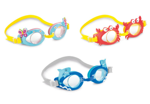 INTEX | Fun Swimming Goggles - Assorted Colors | 42155610