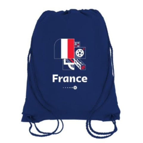Water-Resistant Drawstring Bag - France | 5602-003FRA