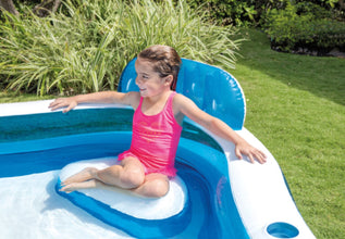 INTEX | Swim Center Square Inflatable Family Lounge Pool | 42156475