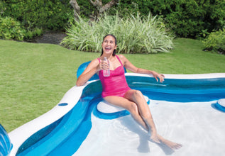 INTEX | Swim Center Square Inflatable Family Lounge Pool | 42156475