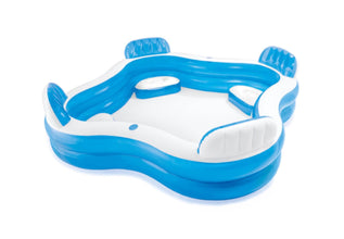 INTEX | Swim Center Square Inflatable Family Lounge Pool | 42156475