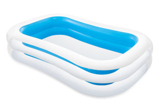 INTEX | Swim Center Inflatable Family Pool - Transparent/Blue | 42156483