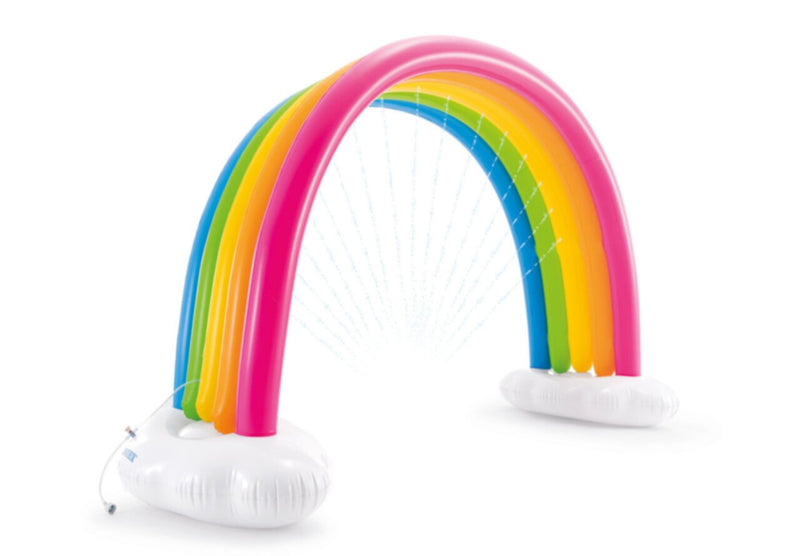 INTEX | Rainbow Cloud Inflatable Sprinkler Toy | 42156597