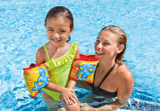 INTEX | Orange Inflatable Arm Band Floaties | 42159640