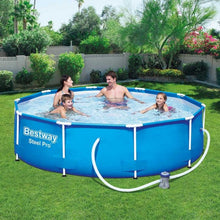 BESTWAY | Steel Pro Pool Swimming Pool Set Above Ground Round Paddling 56679 3.05mX76cm | BES115TOY01896