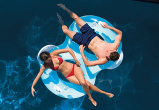 INTEX | Double Pillow-Back Inflatable Floating Lounge | 42156800