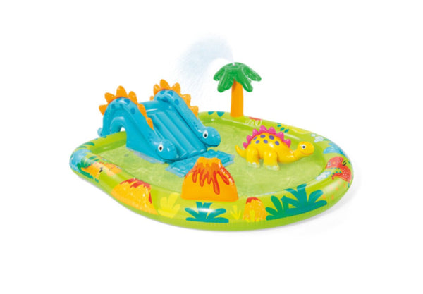 INTEX | Little Dino Inflatable Play Center w/ Slide | 42157166