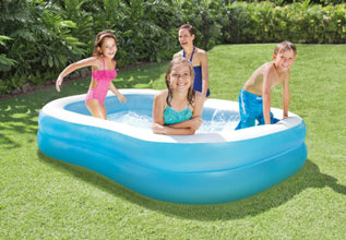 INTEX | Swim Center Inflatable Family Pool - Light Blue | 42157180