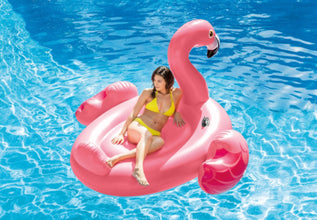 INTEX | Mega Flamingo Inflatable Pool Island Float | 42157288