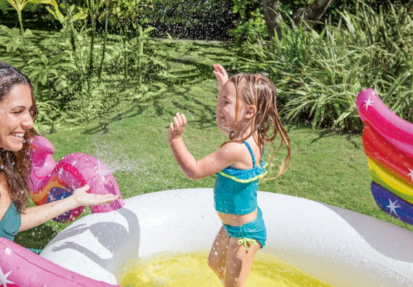 INTEX | Mystic Unicorn Inflatable Spray Kiddie Pool | 42157441