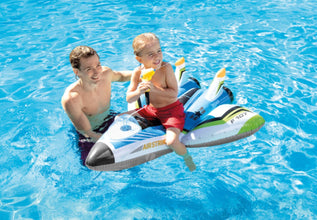 INTEX | Plane Ride-On Inflatable Pool Floats W/ Water Guns Assorted Color | 42157536