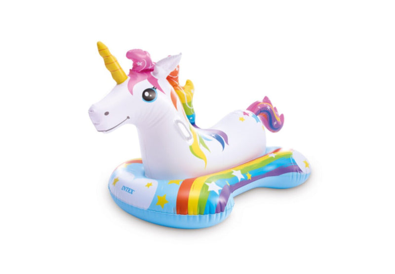 INTEX | Magical Unicorn Ride-On Inflatable Pool Float | 42157552