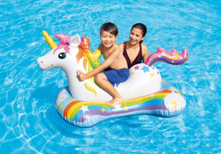 INTEX | Magical Unicorn Ride-On Inflatable Pool Float | 42157552