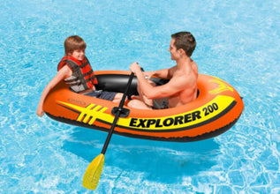 INTEX | Explorer 200 Inflatable Boat Set - 2 Person | 42158331