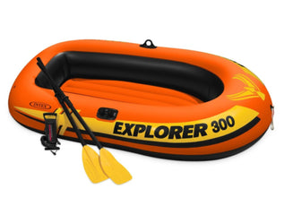INTEX | Explorer 300 Inflatable Boat Set - 3 Person | 42158332