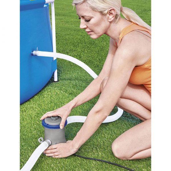 BESTWAY | Flowclear Filter Float Inflatable Furniture Pump 330gal | BES115TOY01923