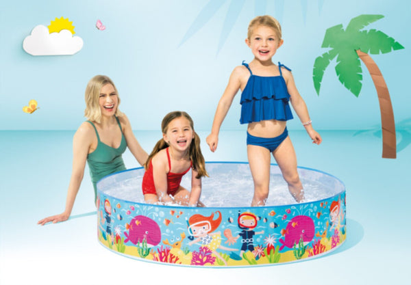 INTEX | Snapset Snorkel Fun Kiddie Pool 4"x10"inch | 42158477