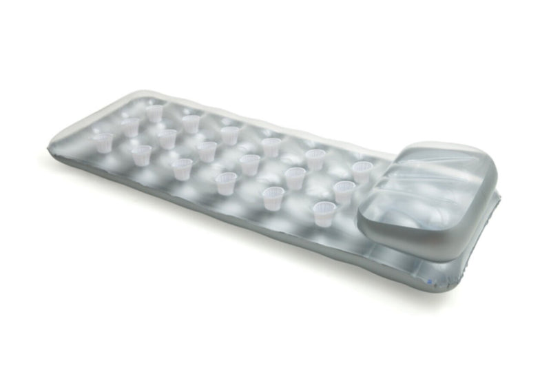 INTEX | 18-Pocket Suntanner Inflatable Floating Mat - Gray | 42158894