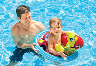 INTEX | See-Me-Sit Rider Inflatable Pool Floats - Assorted Colors | 42159570