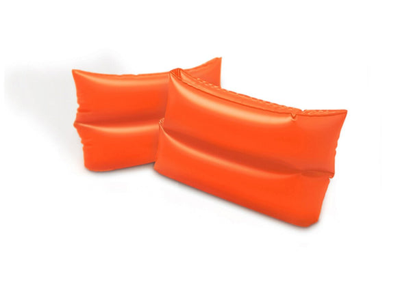 INTEX | Large Orange Inflatable Arm Band Floaties | 42159642