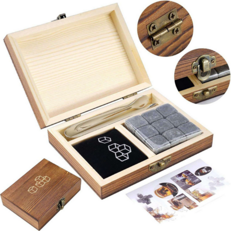 Granite Ice Cube Stones Set | MGS-020