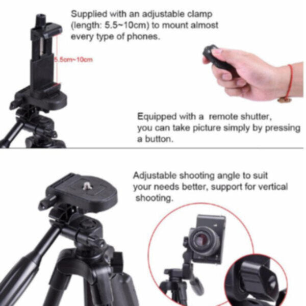 RAKO | Click on the Go Tripod Black | 9000012