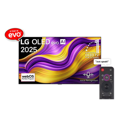 LG | 83" OLED evo AI G5 4K Smart TV with AI Magic Remote Dolby webOS25 2025 | OLED83G56LA