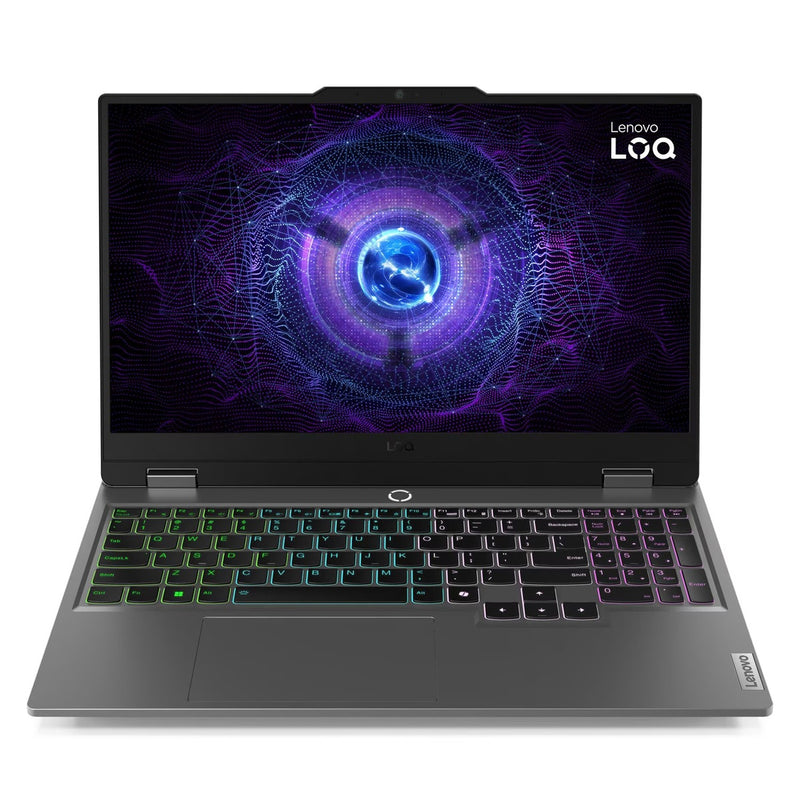 LENOVO | LOQ 15IRX9 Gaming Notebook Intel Core i5-13450HX Processor 16 GB RAM 512 GB SSD 6 GB NVIDIA GeForce RTX 4050 GPU Windows 11 Home Luna Grey | 83DV000AAX