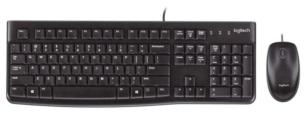 LOGITECH | Desktop Mk120 Durable, Comfortable Usb Mouse And Keyboard Combo