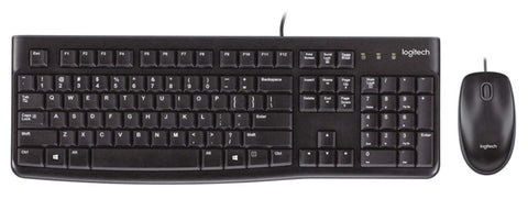 LOGITECH | Desktop Mk120 Durable, Comfortable Usb Mouse And Keyboard Combo