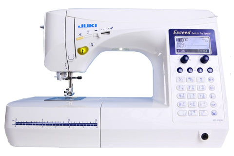 JUKI | Quilt and Pro Special Exceed Series Sewing Machine with 225 Stitch Patterns and 4 Fonts | HZL-F600