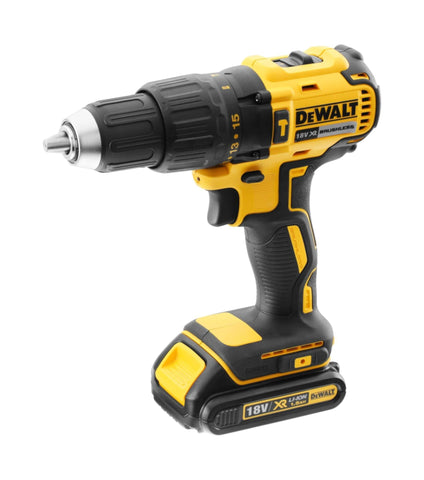 DEWALT | Cordless XR Li-Ion Brushless Compact Hammer Drill 1.5Ah 18V | DCD778S2-GB