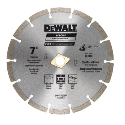 DEWALT | Segmented Rim 180 X 7 X 22.2mm | DW47702HP