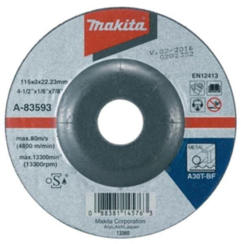 MAKITA | Metal Cutting Bore Flat Disc 230X3X22.23 | MAK/A-D-18596