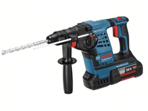 BOSCH | Professional Cordless Rotary Hammer Plus 2X4 AH 36 V 4.5 KG | GBH 36 V-LI