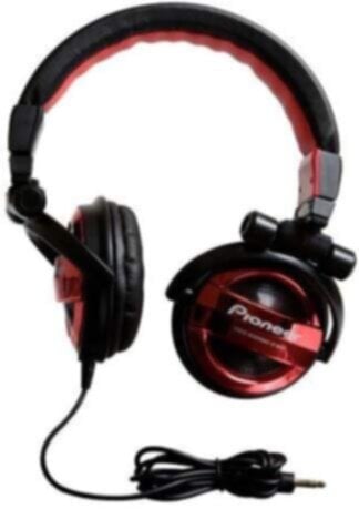 PIONEER | Fully-Enclosed Foldable Dynamic Headphones  Red  | SE-MJ551-R