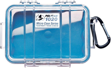 PELICAN | Micro Case Clear Black/Blue/Red | 1020-025-100