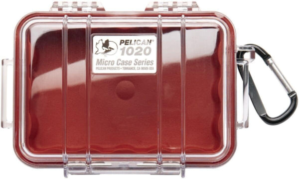 PELICAN | Micro Case Clear Black/Blue/Red | 1020-025-100