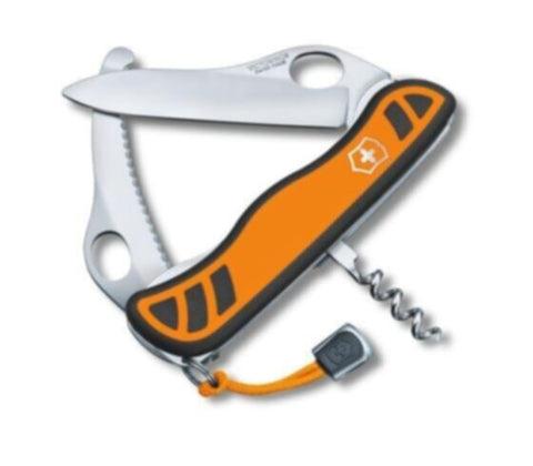 VICTORINOX | Swiss Army Knives Hunter XS Grip Orange/Black | 0.8331.MC9
