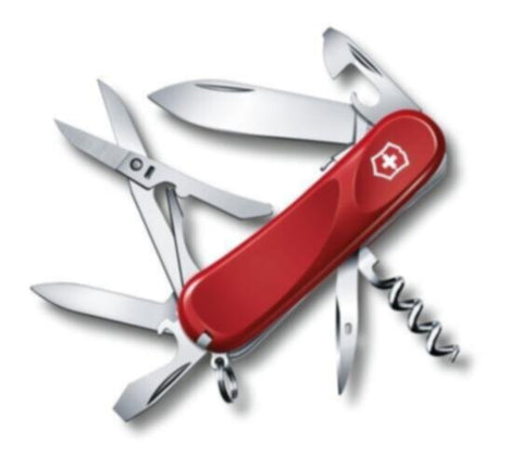 VICTORINOX | Swiss Army Knives Pocket Knife Evolution Red | 2.3903.se
