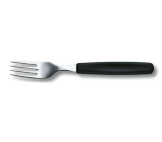 VICTORINOX | Cutlery Table Fork With Ergonomic Handle Black | 5.1543