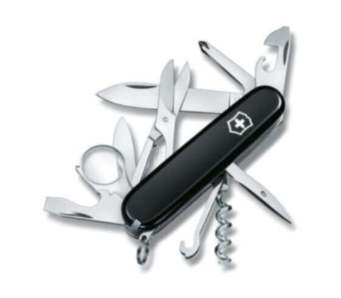VICTORINOX | Swiss Army Knives Medium Pocket Knife with Magnifying Glass | 1.6703.3