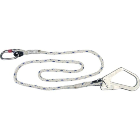 DELTAPLUS | Safety Rope Lanyard White | LO007150CD